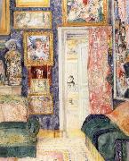 James Ensor The Artist-s Studio Norge oil painting reproduction